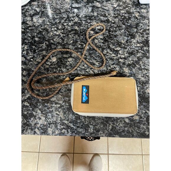 Kavu Womens Go Time Bi-Fold Crossbody Wallet With Climbing Rope Strap - Picture 1 of 5